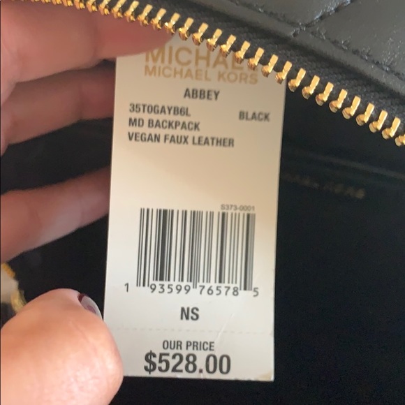 Michael Kors backpack purse